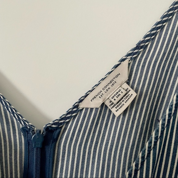 French Connection Julienne Stripe Jumpsuit - Picture 5 of 7